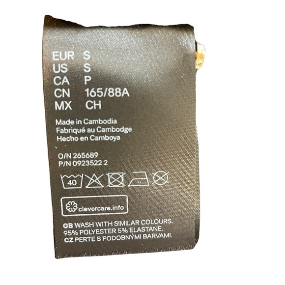 LONG sleeve v-neck midi dress - Picture 7 of 9